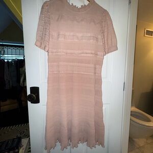 Velvet by Graham & Spencer Blush Midi Dress